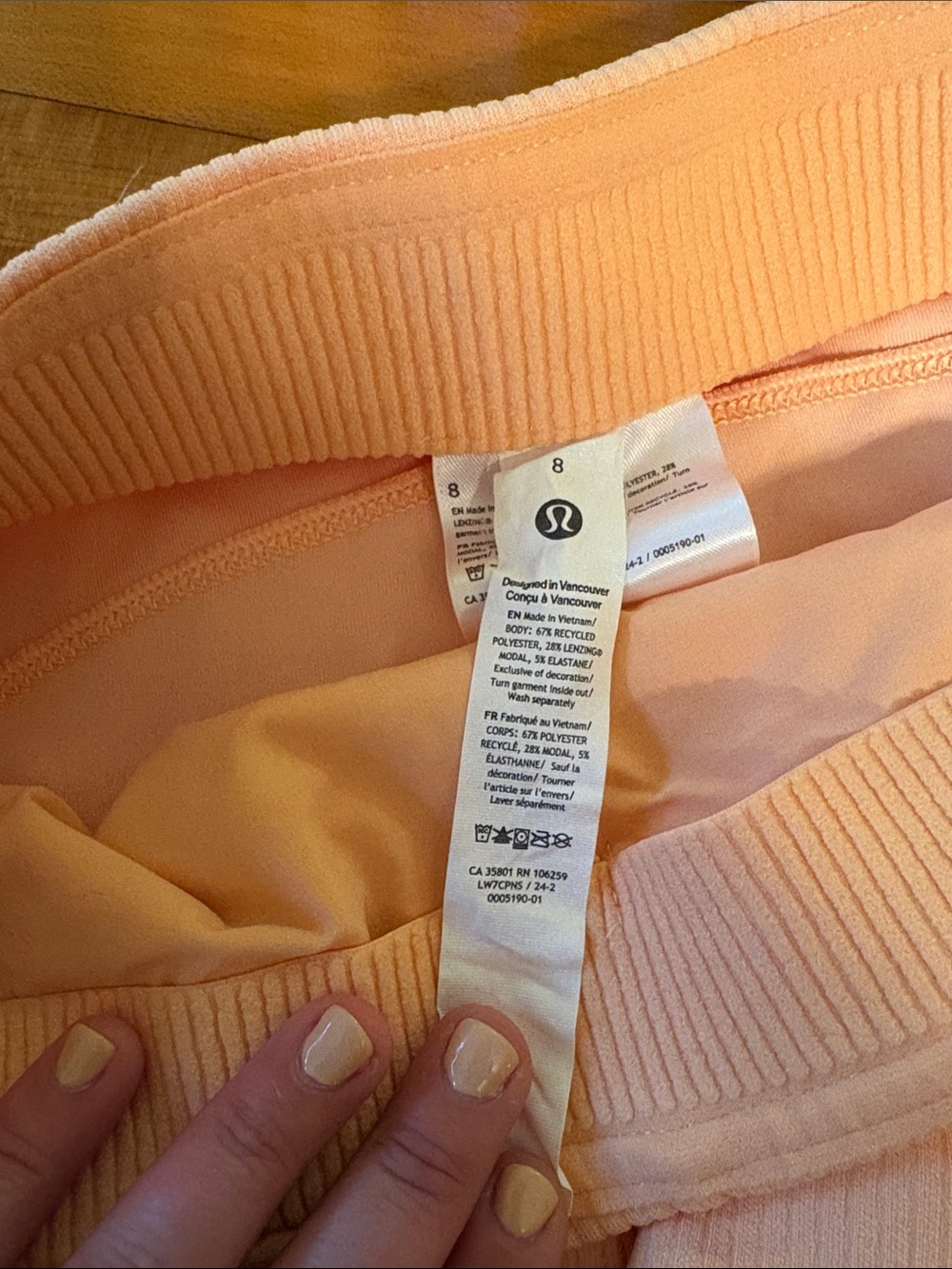 lululemon athletica Light Pink Athletic Lounge Shorts - Picture 6 of 6